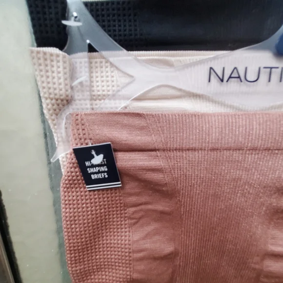 NWT Nautica Intimates 3PK Seamless Hi-WaistShapingBriefs; Sizes S, M, & L. $37